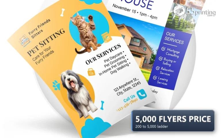 How Much Do 5,000 Flyers Cost? (200 to 5,000 Price Table)