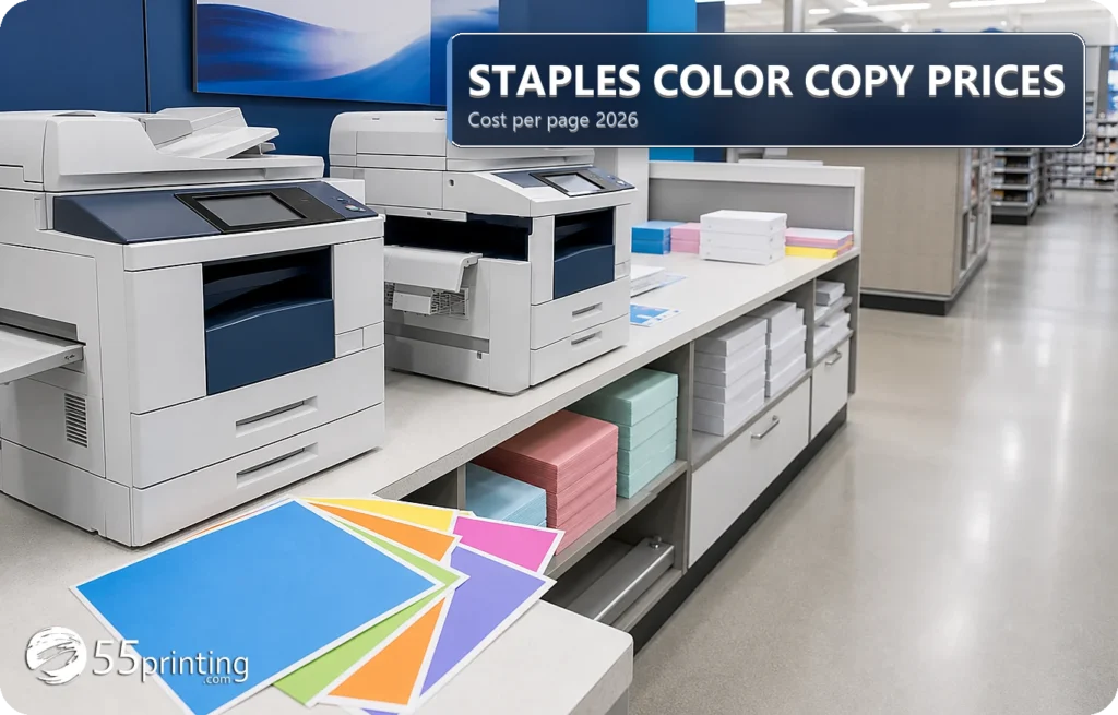 Staples Color Copy Prices 2026: Cost Per Page + Cheaper Way