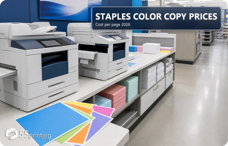 Staples Color Copy Prices 2026: Cost Per Page + Cheaper Way