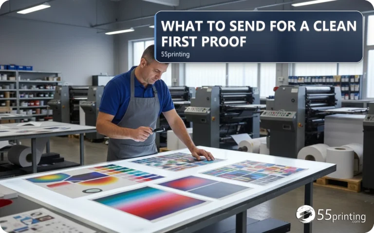 What to Send for a Clean First Proof: Build the Handoff