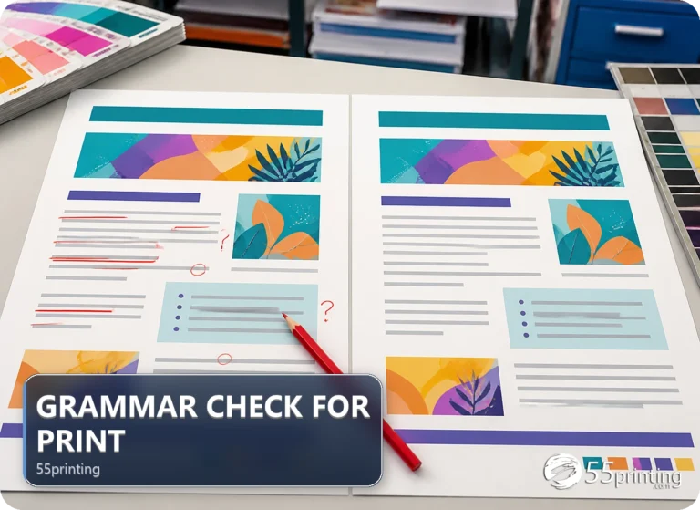 Grammar Check for Print Copy: Spelling, Clarity, and Proof