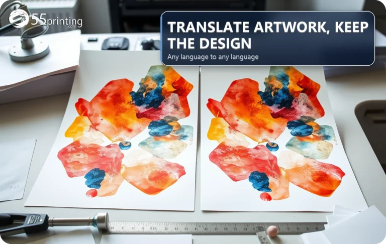 Translate Artwork to Another Language, Keep the Design
