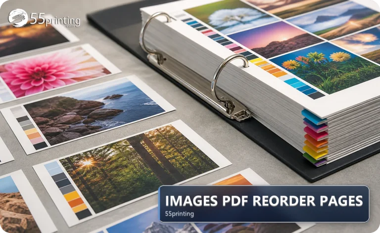 Images to PDF: Reorder Pages and Preserve a Review Trail
