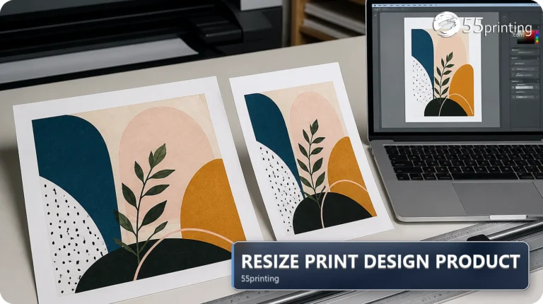 Resize a Print Design When the Product Changes