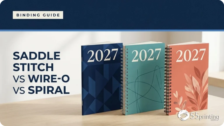 Saddle Stitch vs Wire-O vs Spiral Calendars: Buyer Guide