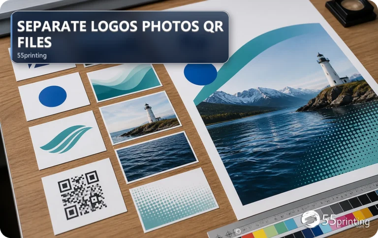 Separate Logos, Photos, and QR Files: Why Screenshots Fail