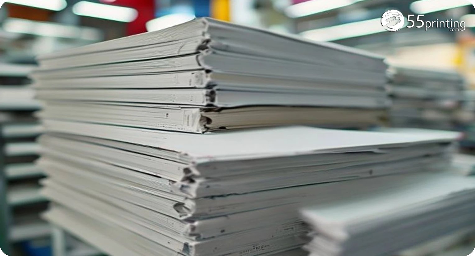 Close-up of EDDM postcards with a simple offer layout