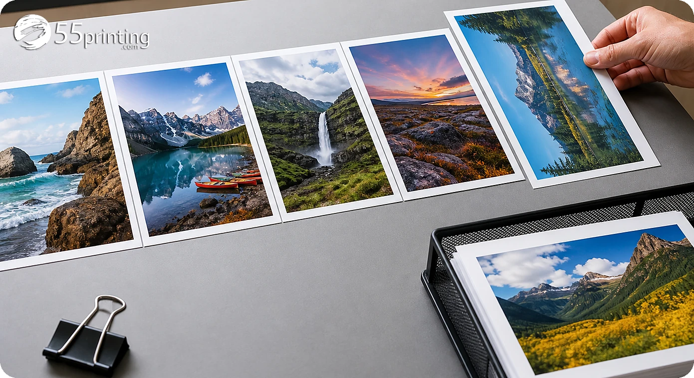 Image proofs checked for page order and orientation before PDF assembly