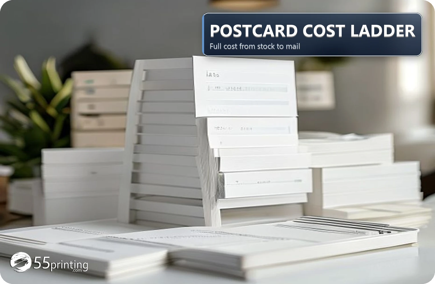 Postcard Printing Cost: The Full Ladder featured visual