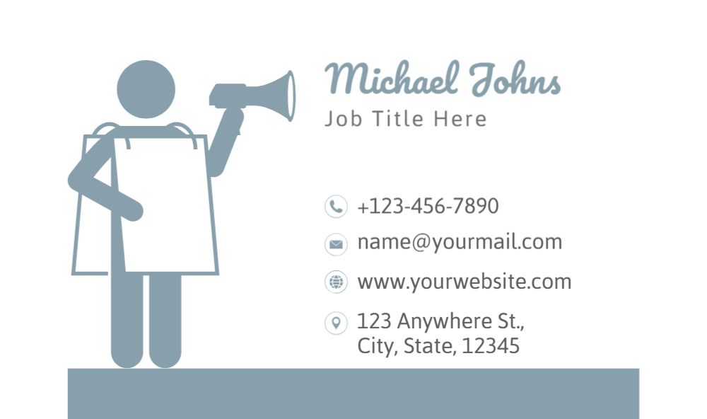 Marketing And Advertising Economical Business Cards template preview 52