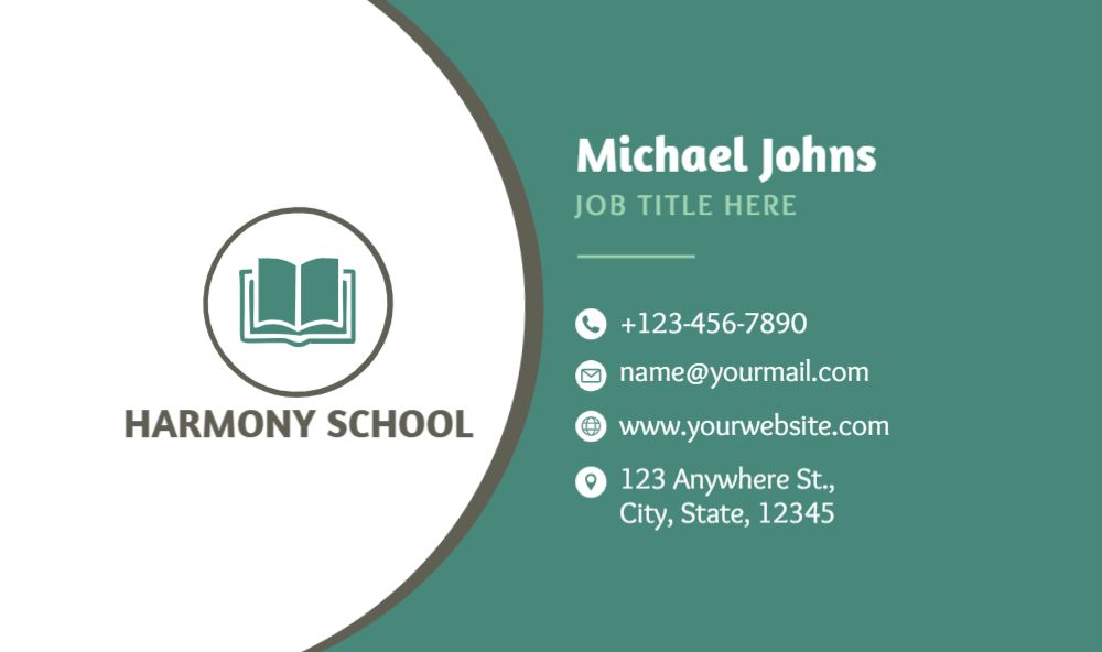 Education And Training Economical Business Cards template preview 32
