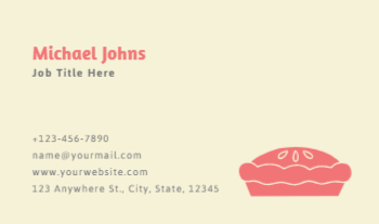 Food Hotel And Restaurant Economical Business Cards template preview 27