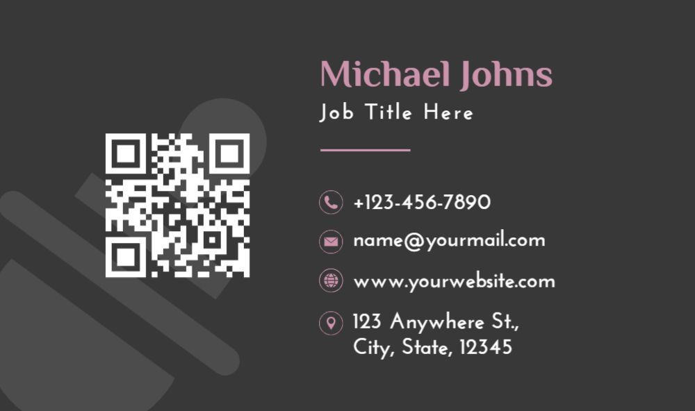 Stay In Touch Rush Business Cards Prints template preview 24