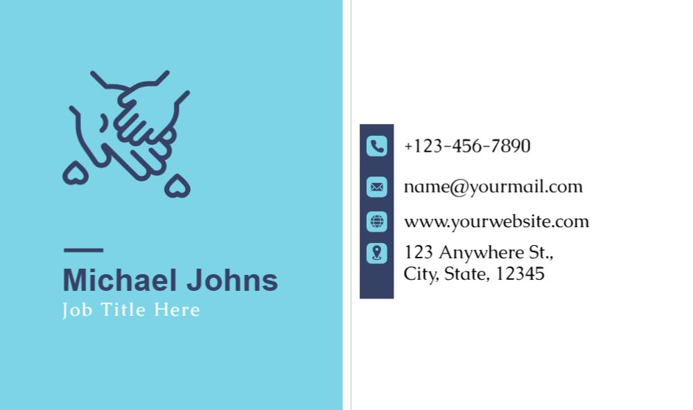 Stay In Touch Rush Business Cards Prints template preview 22