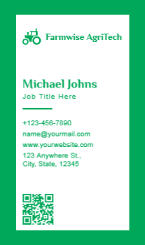 Flowers Economical Business Cards template preview 19