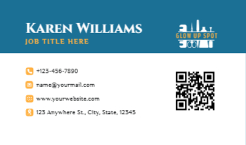 Beauty Economical Business Cards template preview 3