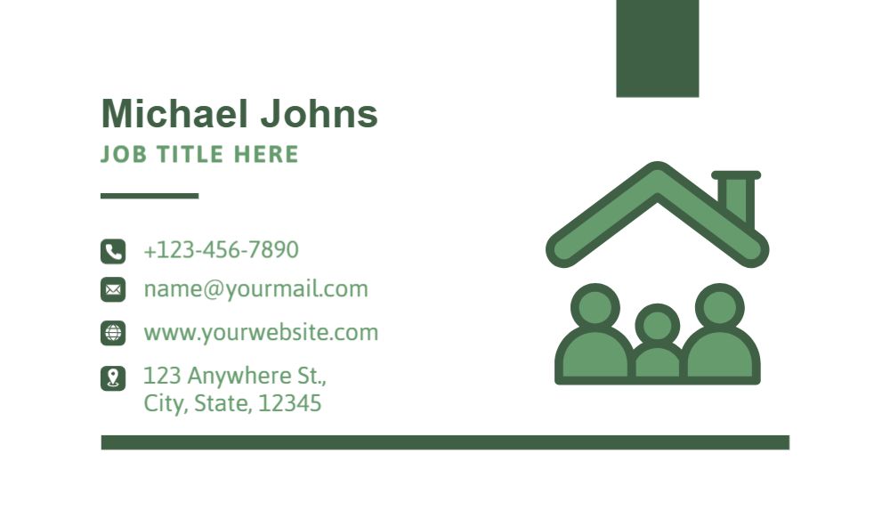 Stay In Touch Rush Business Cards Prints template preview 30