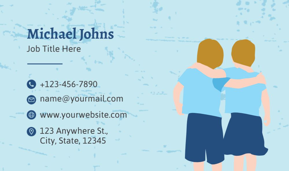 Best Friends Rush Business Cards Prints template preview 40