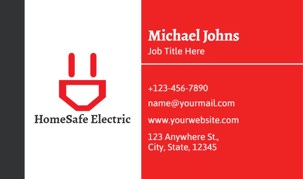 Electronics Rush Business Cards Prints template preview 48