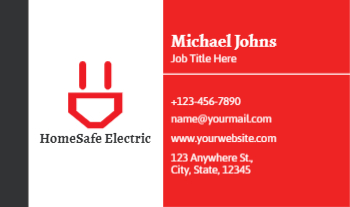 Electronics Rush Business Cards Prints template preview 19