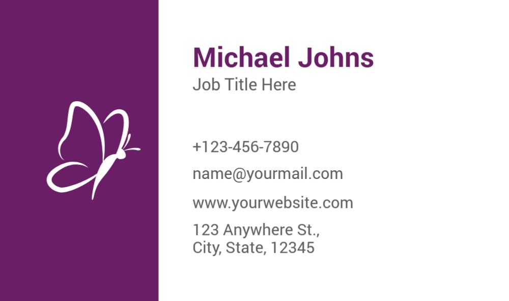 Fashion Economical Business Cards template preview 52