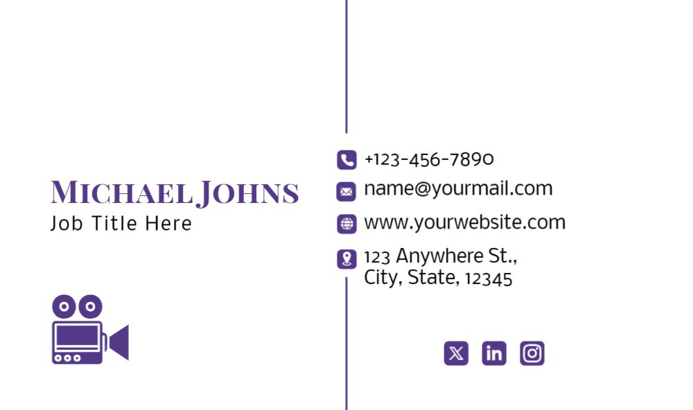 Club Rush Business Cards Prints template preview 42