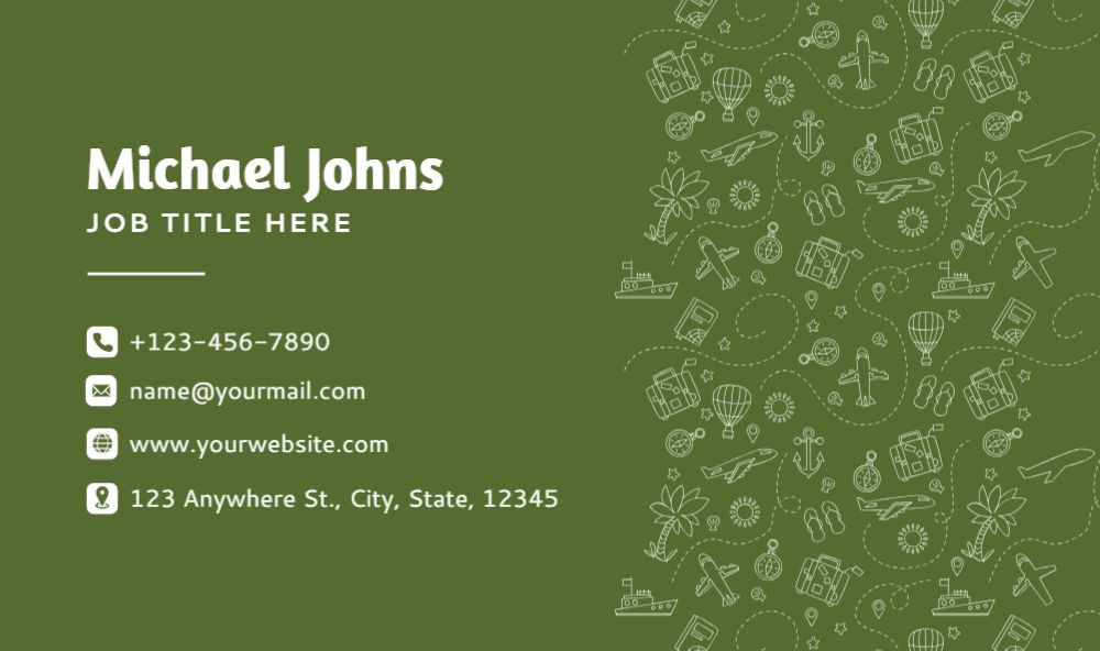 Holidays Rush Business Cards Prints template preview 50