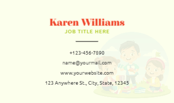 Education And Training Economical Business Cards template preview 5