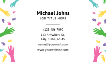 Education And Training Rush Business Cards Prints template preview 21
