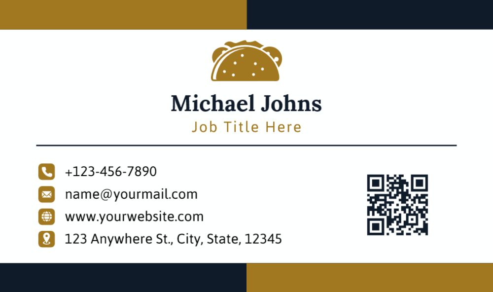 Coffee Bar Rush Business Cards Prints template preview 42