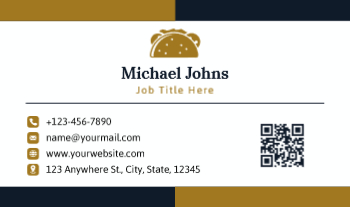 Coffee Bar Rush Business Cards Prints template preview 13