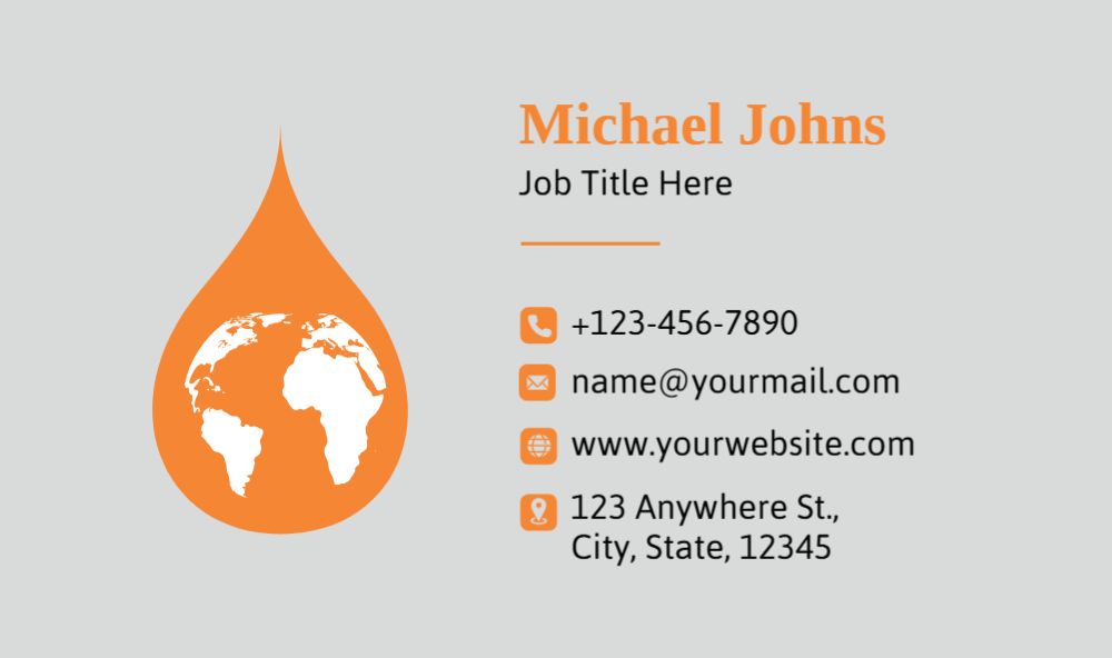 Business Services Economical Business Cards template preview 32