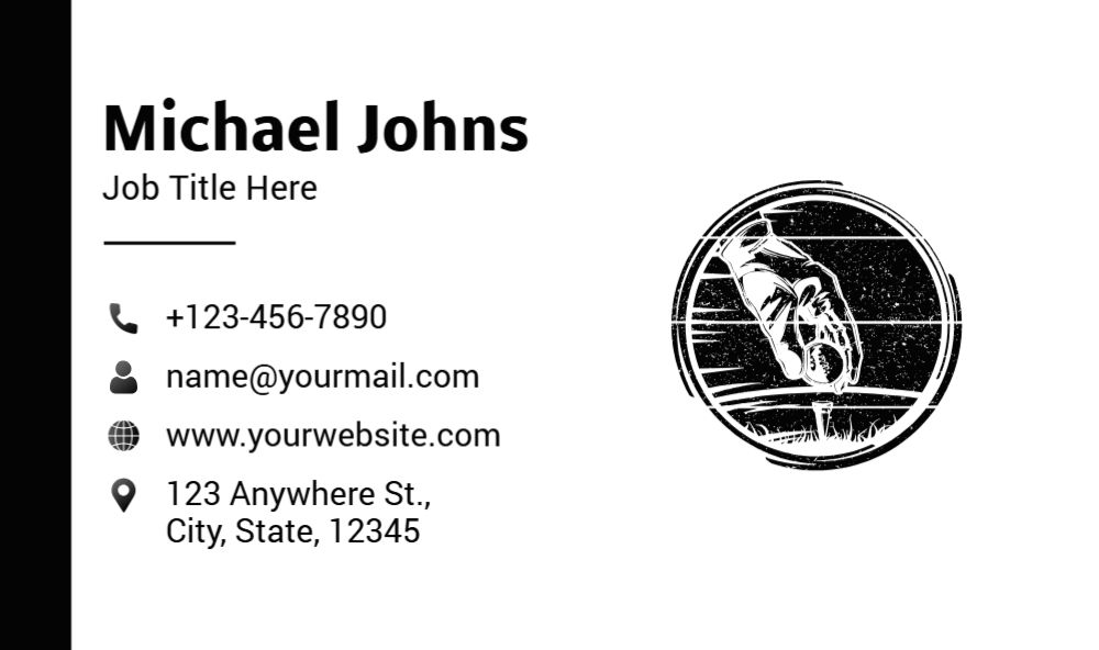 Sport Rush Business Cards Prints template preview 44