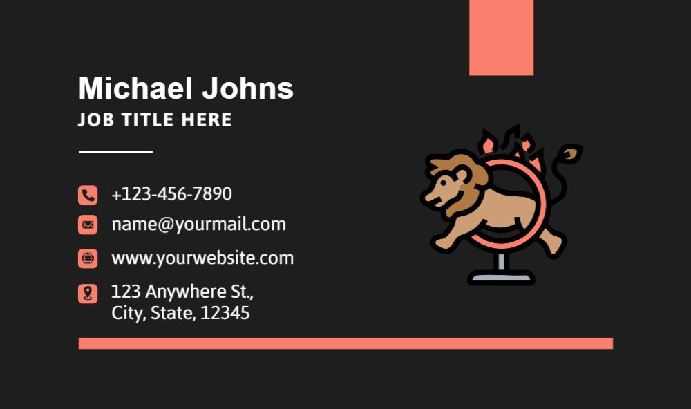 Club Rush Business Cards Prints template preview 38