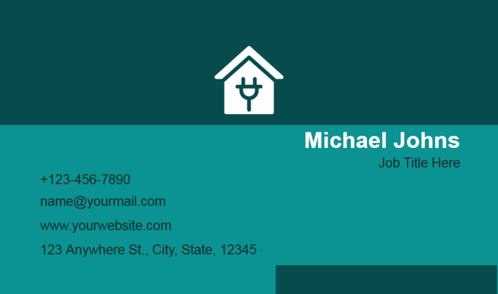 Electronics Rush Business Cards Prints template preview 38