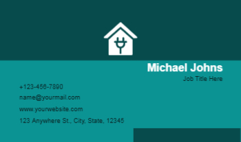 Electronics Rush Business Cards Prints template preview 9