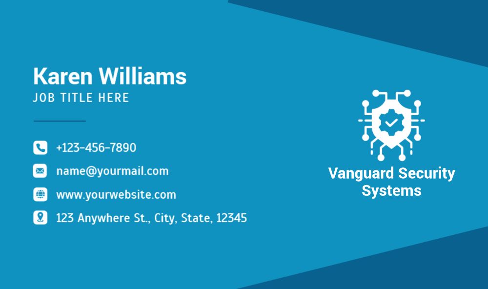 It And Internet Economical Business Cards template preview 42