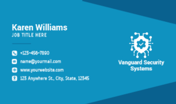 It And Internet Economical Business Cards template preview 13