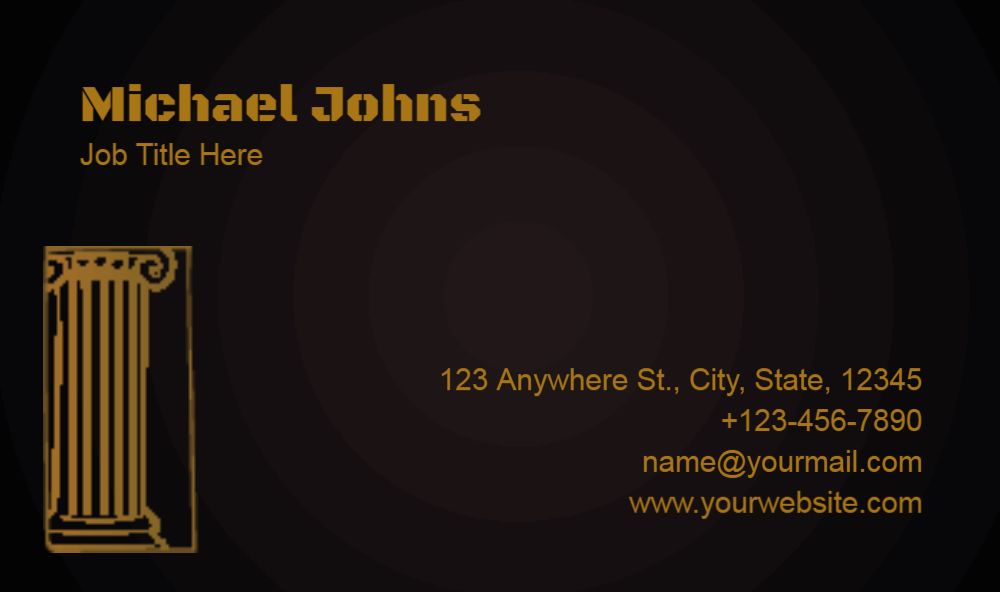 Lawyer Rush Business Cards Prints template preview 52
