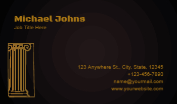 Lawyer Rush Business Cards Prints template preview 23