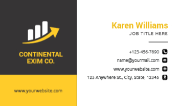 Automobile Economical Business Cards template preview 5