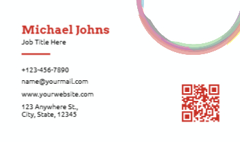 Arts And Photography Economical Business Cards template preview 1