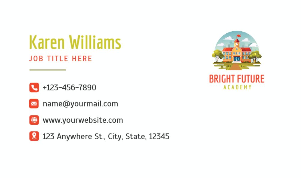Education And Training Economical Business Cards template preview 36