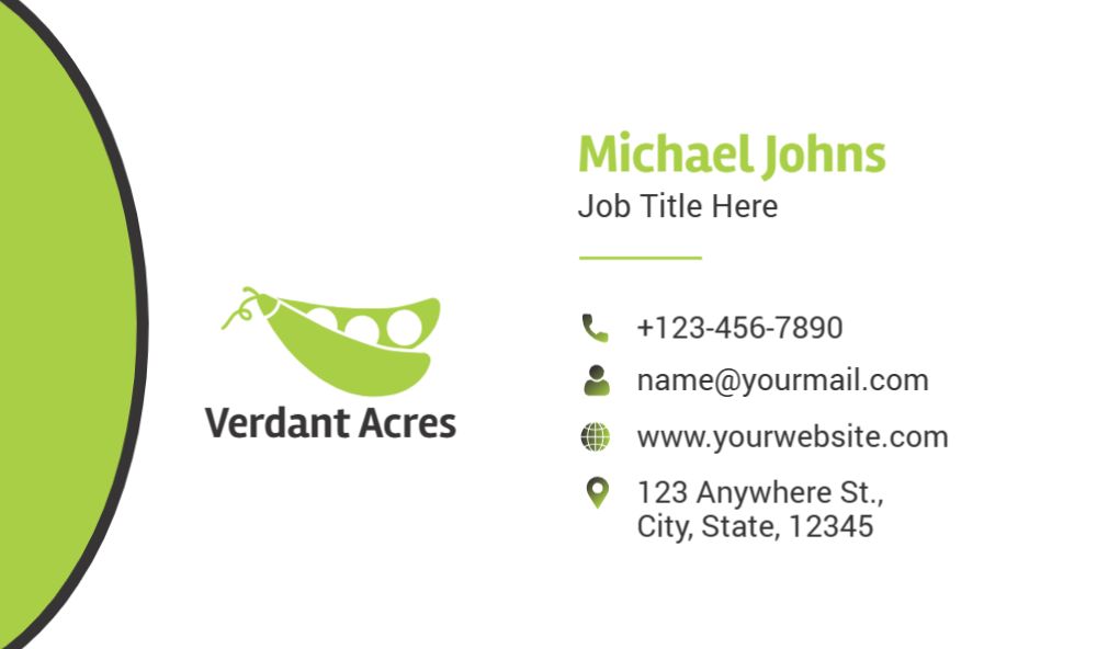 Flowers Economical Business Cards template preview 42