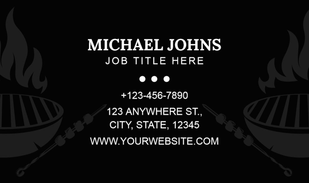 Coffee Bar Rush Business Cards Prints template preview 44