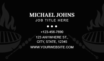 Coffee Bar Rush Business Cards Prints template preview 15