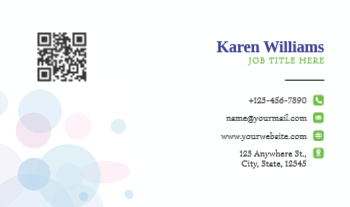 Finance Rush Business Cards Prints template preview 13