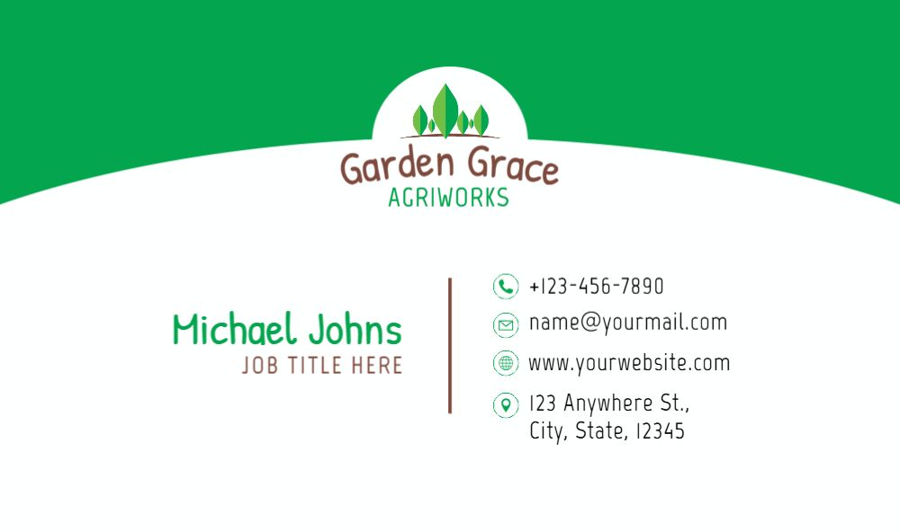 Agriculture Rush Business Cards Prints template preview 56