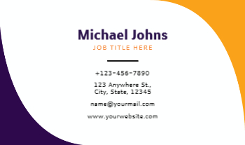 It And Internet Rush Business Cards Prints template preview 25