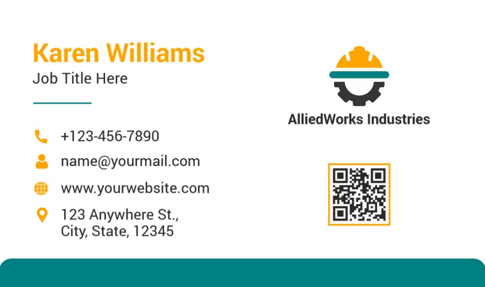 Basic Economical Business Cards template preview 52